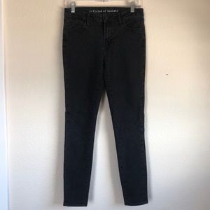 Articles of Society - 28 - Black Leopard Jeans